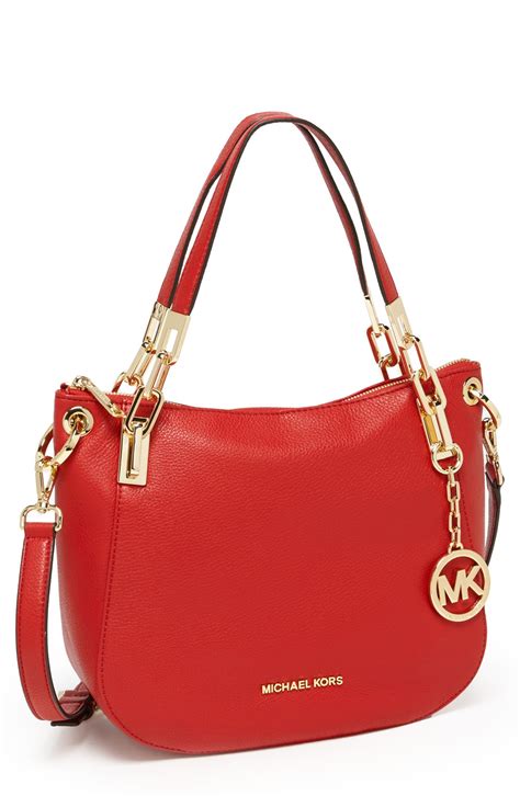 red michael kors handbags|michael kors red bag sale.